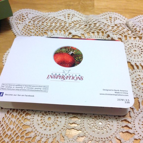 Bible Scriptures on Beautiful Die-cut Christmas Cards - Picture 11 of 12